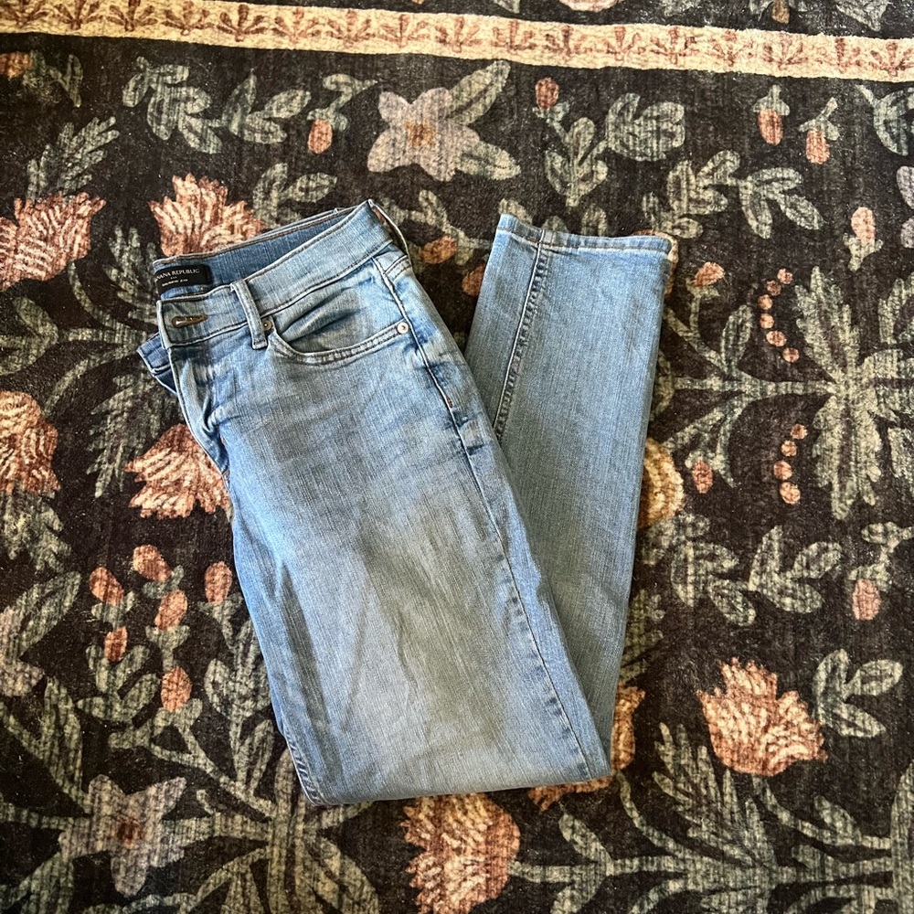 Banana Republic Light Blue Skinny Jeans